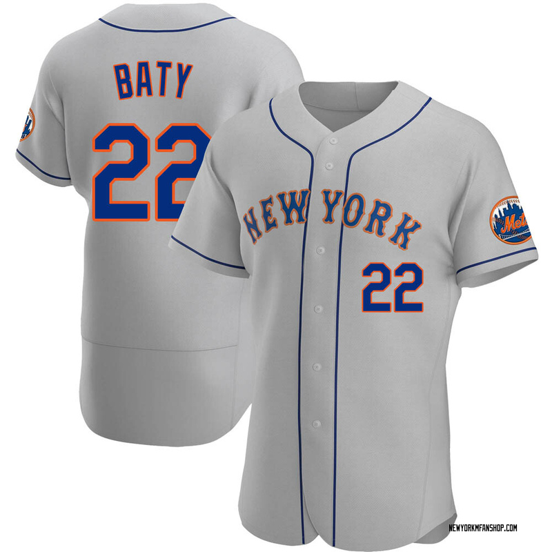 Brett Baty New York Mets Nike Replica Player Jersey - White