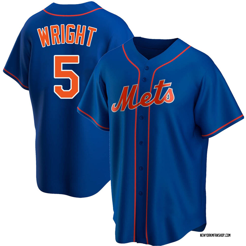 David Wright SIGNED New York Mets MAJESTIC/ BLACK MLB Jersey #5