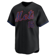 Dwight Gooden Men's New York Mets Alternate Jersey - Black Limited