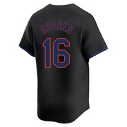 Dwight Gooden Men's New York Mets Alternate Jersey - Black Limited