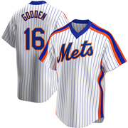 Dwight Gooden Men's New York Mets Home Cooperstown Collection Jersey - White Replica