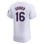 Dwight Gooden Men's New York Mets Home Jersey - White Elite