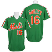 Dwight Gooden Men's New York Mets Throwback Jersey - Green Replica