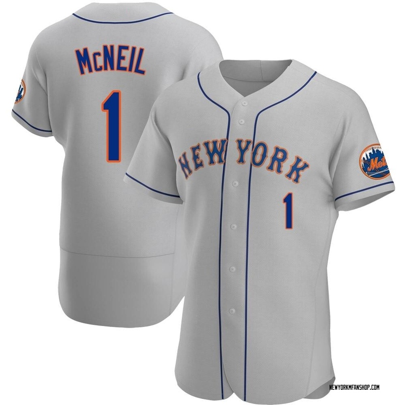 Men's Nike Jeff McNeil White New York Mets Home Replica Player Jersey Size: Large