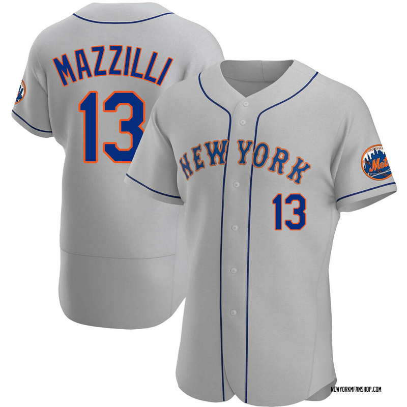 MAJESTIC  LEE MAZZILLI New York Mets 1986 Cooperstown Baseball Jersey