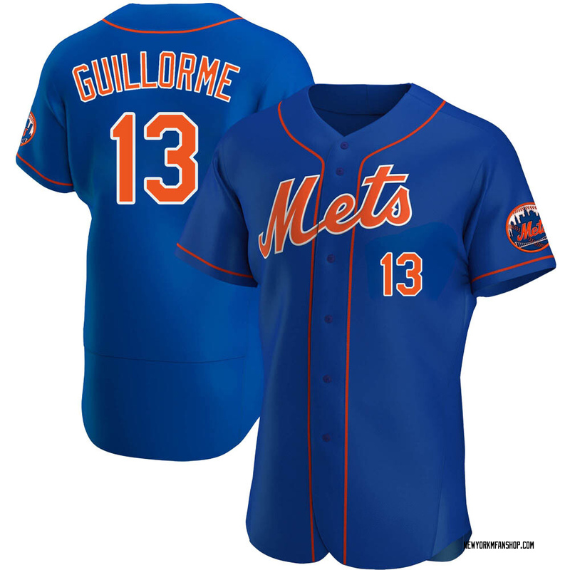 Luis Guillorme New York Mets Alternate Royal Jersey by NIKE