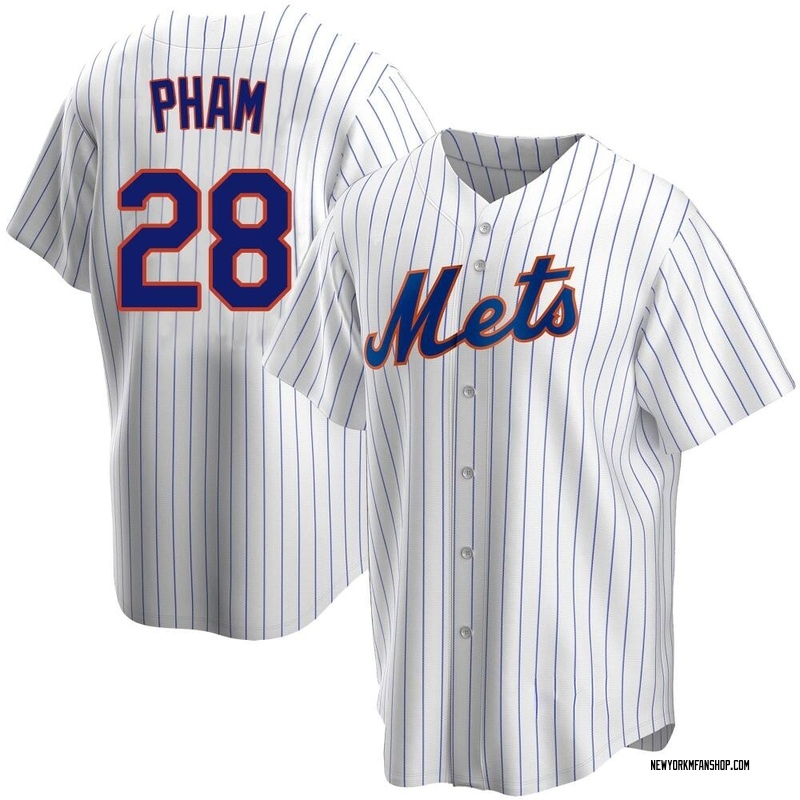 New York Mets Tommy Pham White Home Replica Jersey