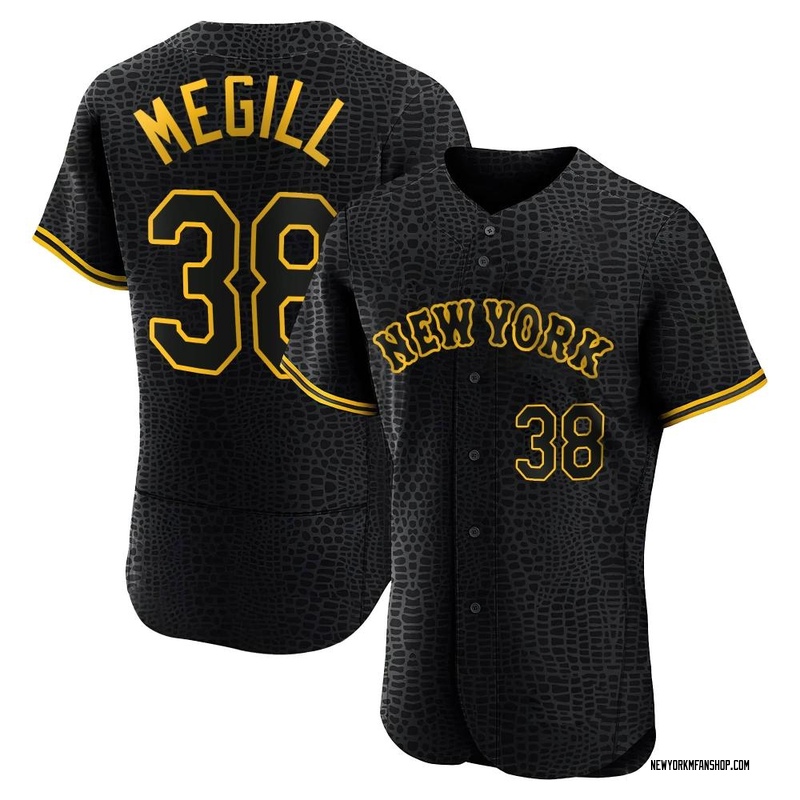 Tylor Megill #38 - Team Issued Black Jersey - 2023 Season